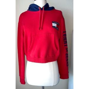 TOMMY HILFIGER Size XS Cropped Hoddie